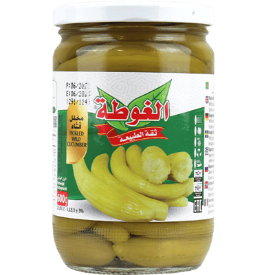 مخلل قثاء الغوطة 600غ