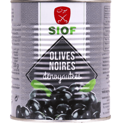 زيتون اسود بلا بزر سيوف 850غ