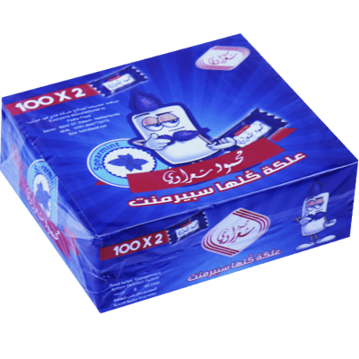 علكة سبيرمنت شعراوي 100*2 حبة