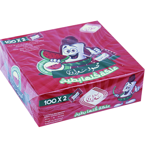 علكة بطيخ شعراوي 100*2 حبة