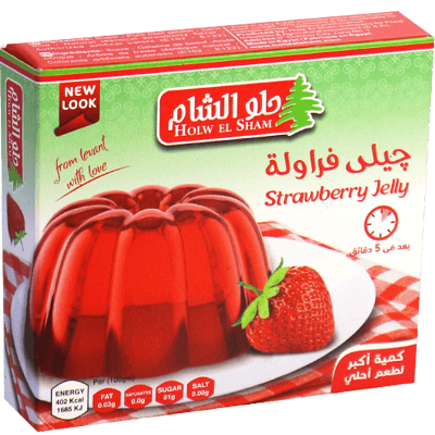 جيليه فراولة الشام 70غ