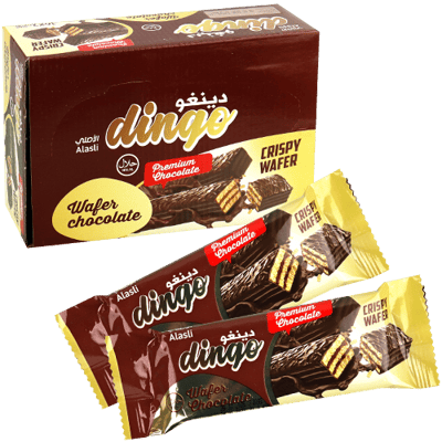 ويفر شوكولا كاكاو دينغو 16 قطعة ويفر شوكولا كاكاو دينغو 16 قطعة