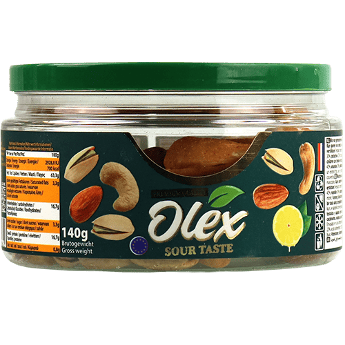 مكسرات مشكلة محمصة حامض اولكس 140غ