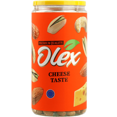 مكسرات مشكلة محمصة جبنة اولكس 500غ مكسرات مشكلة محمصة جبنة اولكس 500غ