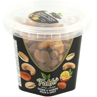 مكسرات حارة و حامضة الفاخر 500غ