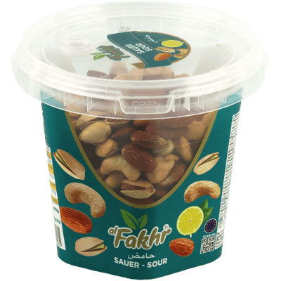 مكسرات حامضة مشكلة الفاخر 500غ