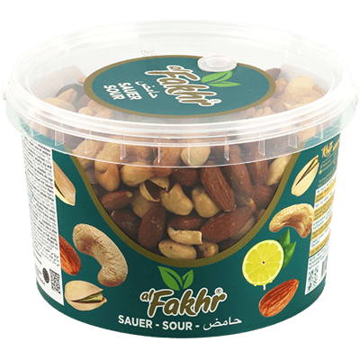 مكسرات حامضة مشكلة الفاخر 900غ مكسرات حامضة مشكلة الفاخر 900غ