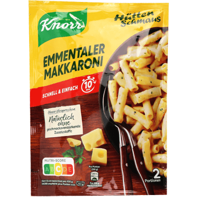 معكرونة بالجبنة سريعة التحضير كنور 151غ