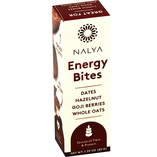 كرات الطاقة بالبندق والتوت الغوجي وعجوة التمر نايلا 45غ