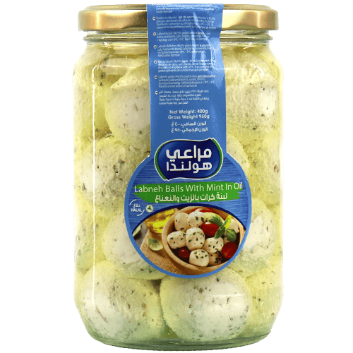 لبنة كرات بالنعنع مراعي 400غ