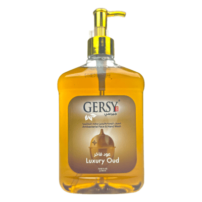 غسول وجه ويدين عود فاخر جيرسي 500مل غسول وجه ويدين عود فاخر جيرسي 500مل