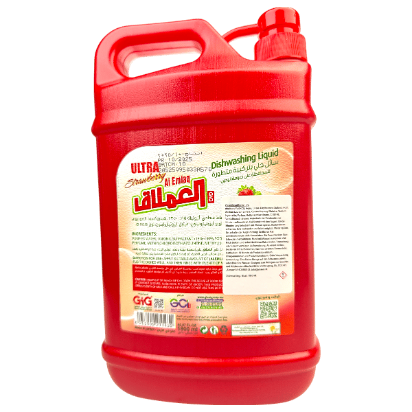 سائل جلي مركز فراولة العملاق 1800مل