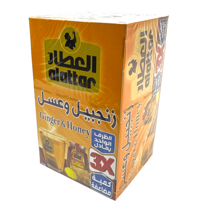 زهورات زنجبيل وعسل العطار 12 ظرف زهورات زنجبيل وعسل العطار 12 ظرف