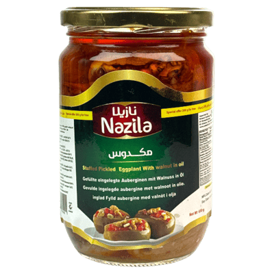 مكدوس نازيلا 650غ مكدوس نازيلا 650غ