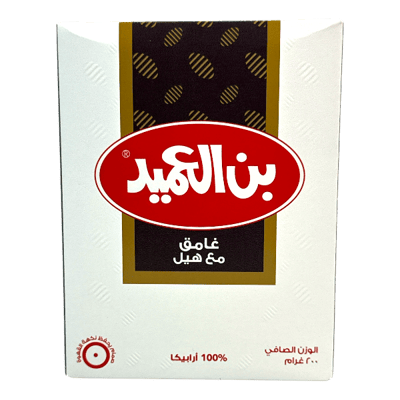 قهوة وسط مع هال بن العميد 200غ