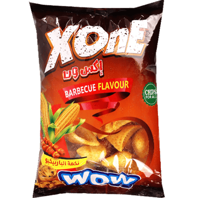 شيبس باربكيو اكس وان واو 80غ