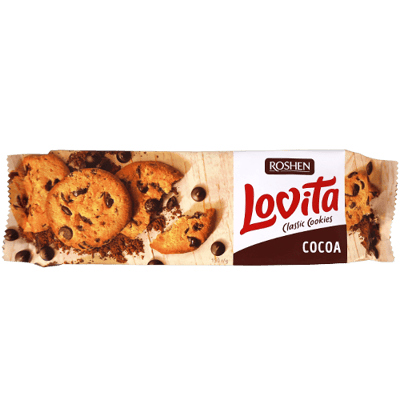 بسكويت لوفيتا كلاسيك كاكاو روشن 150 غ