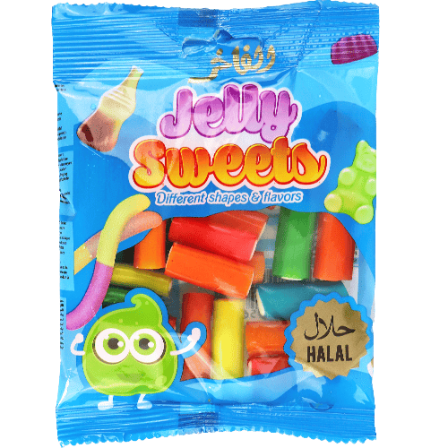 جيلاتين حلال ازرق الفاخر 85غ