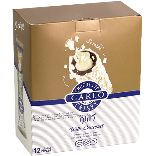 اصابع الذرة بجوز الهند كارلو مكي 12 قطعة