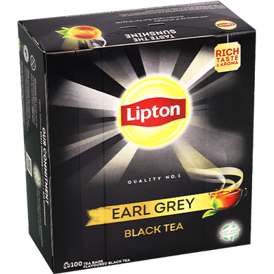 شاي ايرل غراي ليبتون 100 ظرف