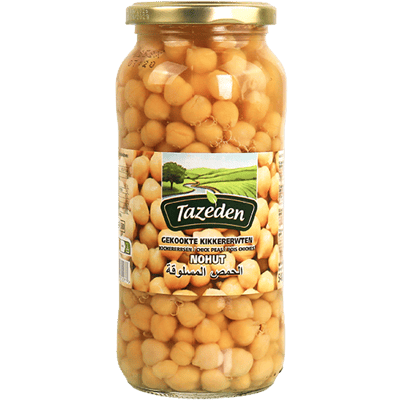 حمص حب مسلوق تازيدين 570غ