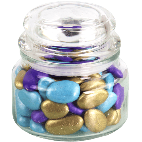 ملبس لوز ملون ضمن جرة فاخرة 225غ صافي