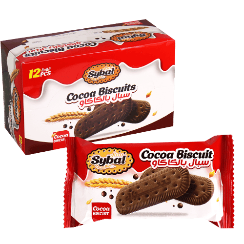 بسكويت كاكاو سيبال 12 قطعة