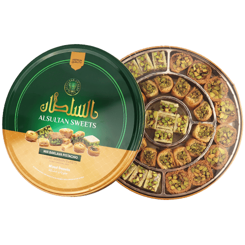 بقلاوة فستق فقط مشكلة حلويات السلطان 500غ