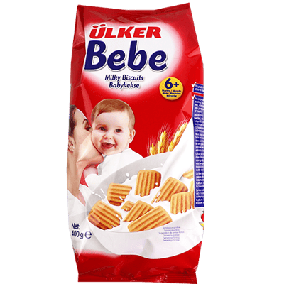 بسكويت بيبي بالحليب أولكر 400غ