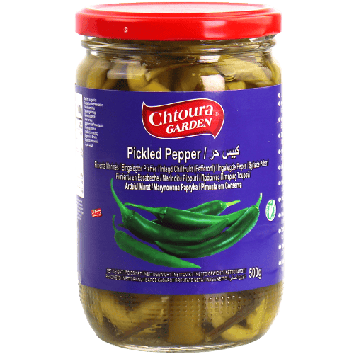 مخلل فليفلة حارة شتورة 500غ