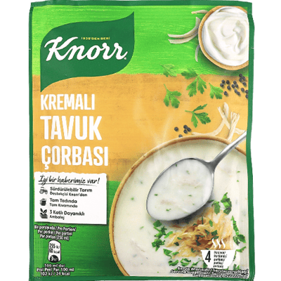شوربة كريمة الدجاج كنور 65غ