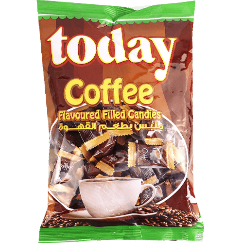 سكاكر محشوة بنكهة القهوة توداي 350غ