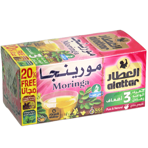 شاي مورينجا العطار 24 ظرف