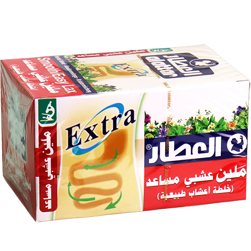 زهورات ملين عشبي اكسترا العطار 12 ظرف