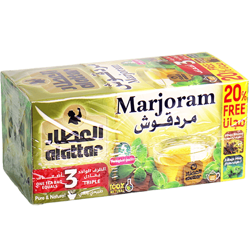 شاي مردقوش العطار 24 كيس