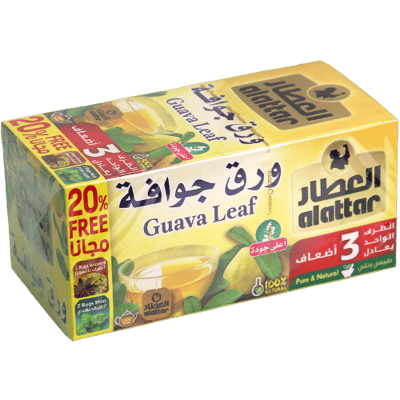 شاي ورق الجوافة العطار 24 ظرف