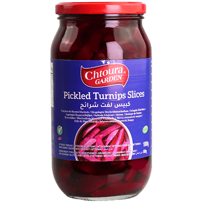 *شرائح مخلل لفت حدائق شتورة 1000غ *