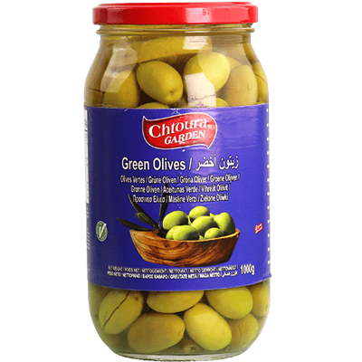 زيتون أخضر شتورة 1000غ