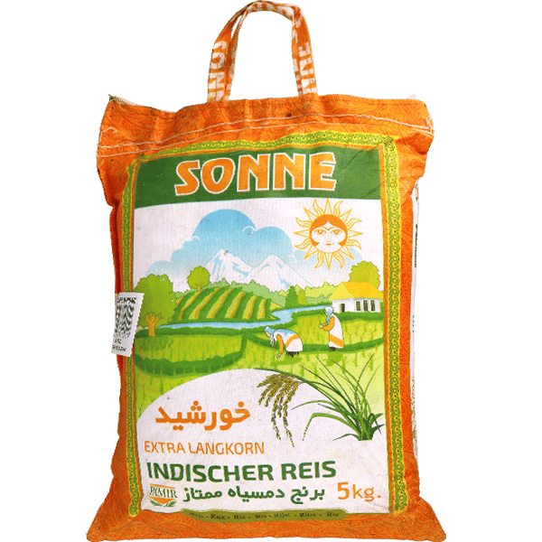 رز بسمتي طويل الحبة إكسترا سونن 5كغ