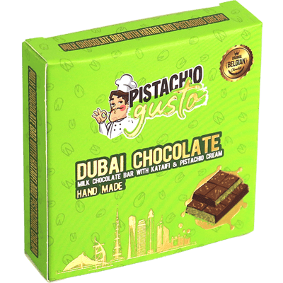 شوكولا دبي بالفستق بيستاشيو غوستو 100غ