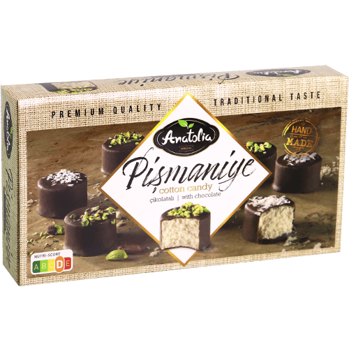 غزل البنات مغطس بالشوكولا أناتوليا 220غ