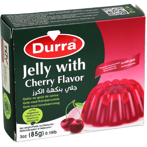 جيلي بنكهة الكرز الدرة 85غ