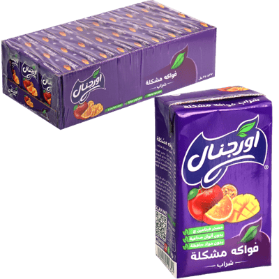 طرد 27 قطعه عصير فواكة كوكتيل اورجينال 250ملل تاتراباك طرد 27 قطعه عصير فواكة كوكتيل اورجينال 250ملل تاتراباك