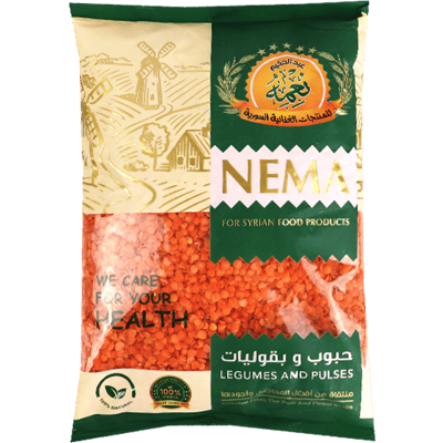 عدس احمر نعمة 900غ