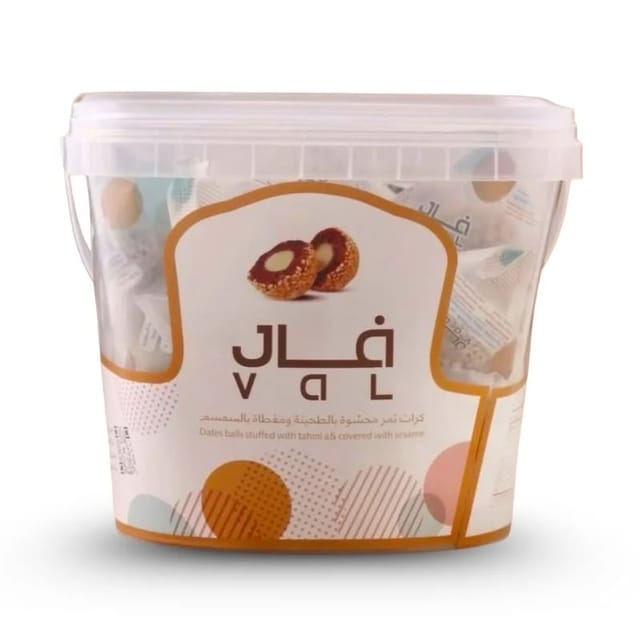 كرات السمسم بالطحينة فال 500غ