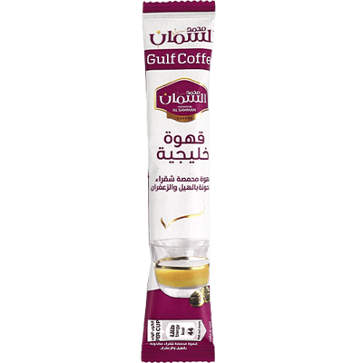قهوة خليجية بالهيل والزعفران السمان 10غ