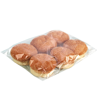 خبز برغر حبة كبيرة بالسمسم 6 قطع